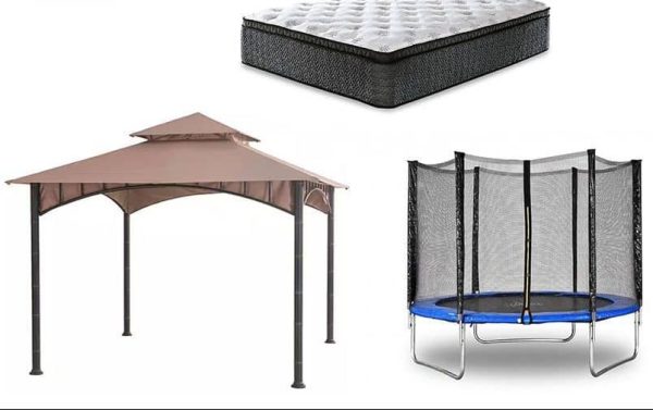 Tente , lit et trampoline à vendre